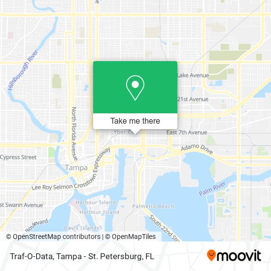 Traf-O-Data map