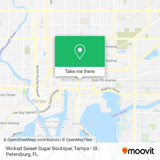 Mapa de Wicked Sweet Sugar Boutique