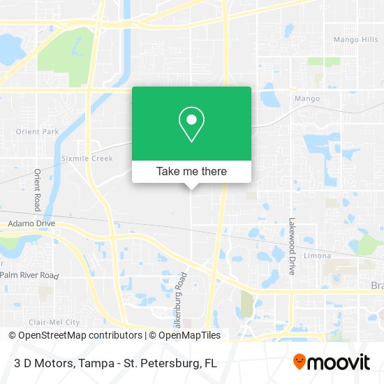Mapa de 3 D Motors