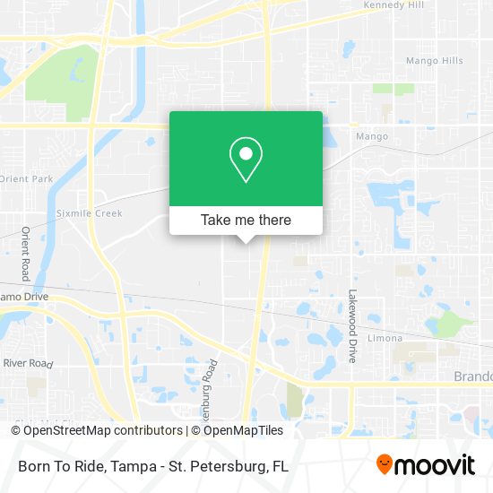 Born To Ride map