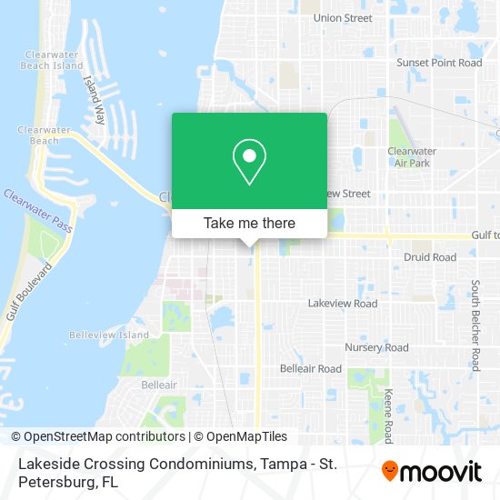 Lakeside Crossing Condominiums map