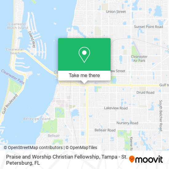 Mapa de Praise and Worship Christian Fellowship