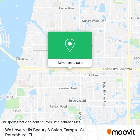 We Love Nails Beauty & Salon map
