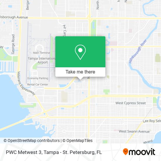 Mapa de PWC Metwest 3