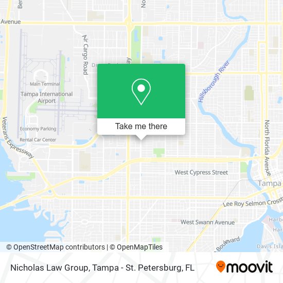 Nicholas Law Group map