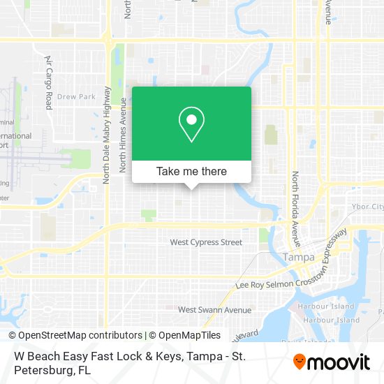 Mapa de W Beach Easy Fast Lock & Keys