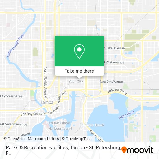 Mapa de Parks & Recreation Facilities