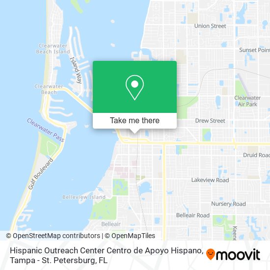 Hispanic Outreach Center Centro de Apoyo Hispano map