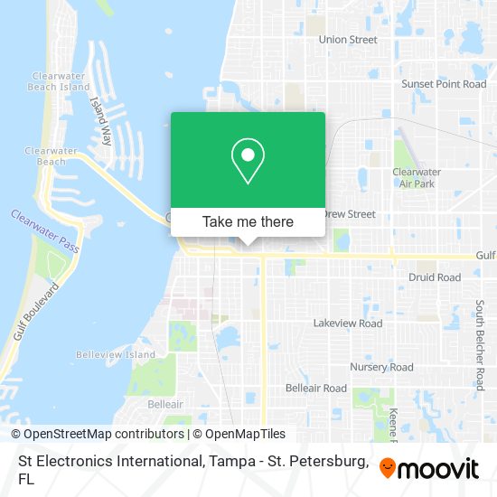 St Electronics International map