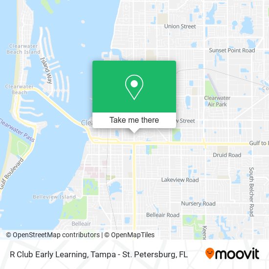 Mapa de R Club Early Learning