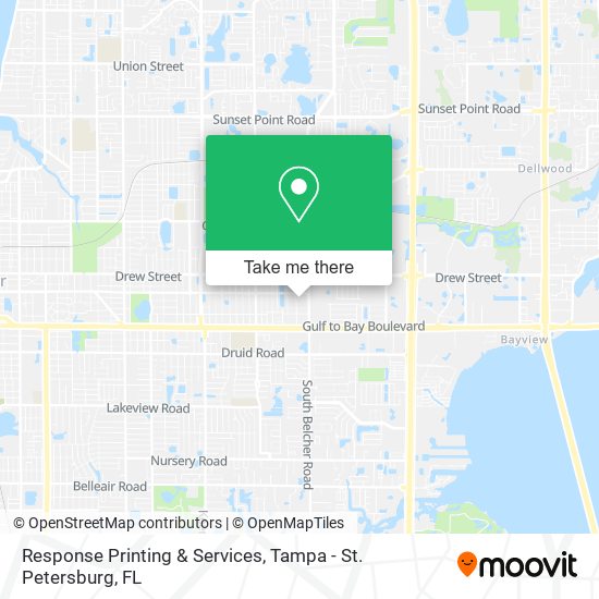 Response Printing & Services map