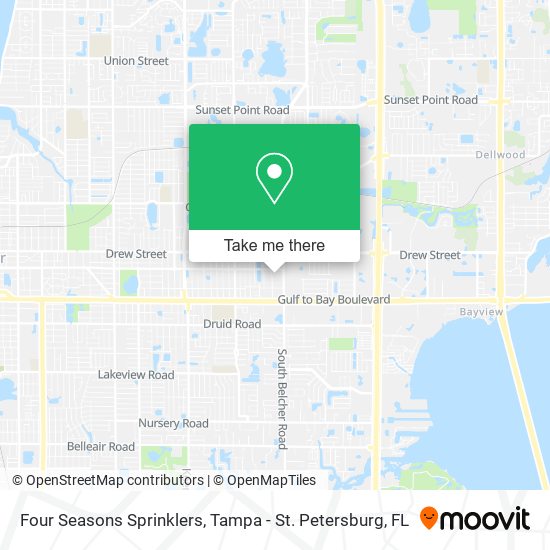 Mapa de Four Seasons Sprinklers