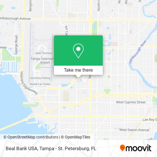 Beal Bank USA map