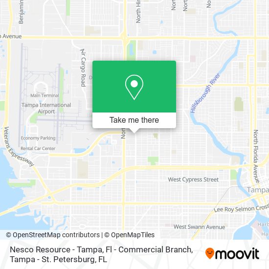 Nesco Resource - Tampa, Fl - Commercial Branch map