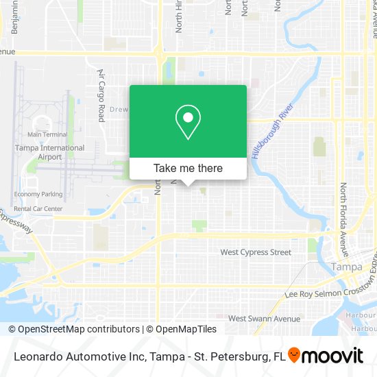 Leonardo Automotive Inc map