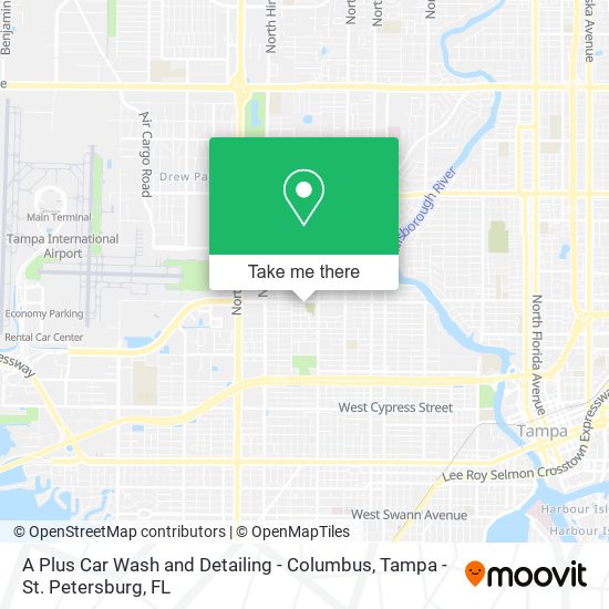 Mapa de A Plus Car Wash and Detailing - Columbus