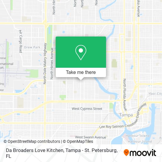 Mapa de Da Broaders Love Kitchen
