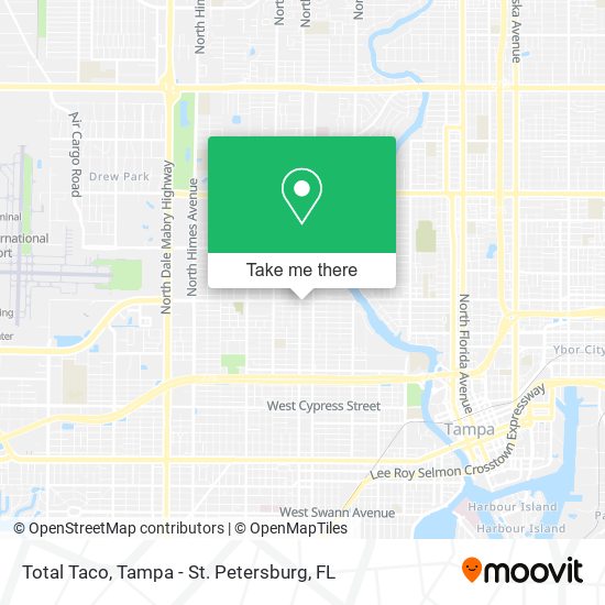 Total Taco map