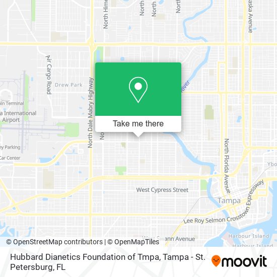 Mapa de Hubbard Dianetics Foundation of Tmpa