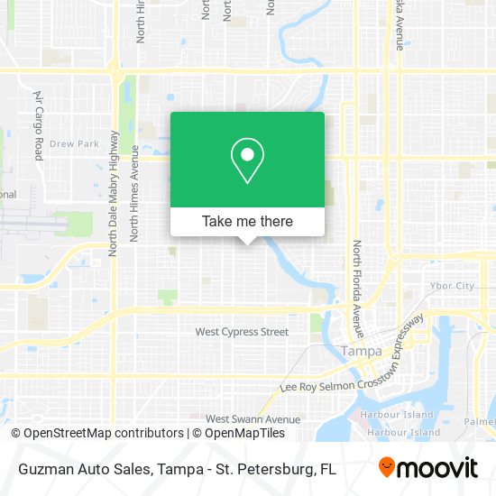 Mapa de Guzman Auto Sales