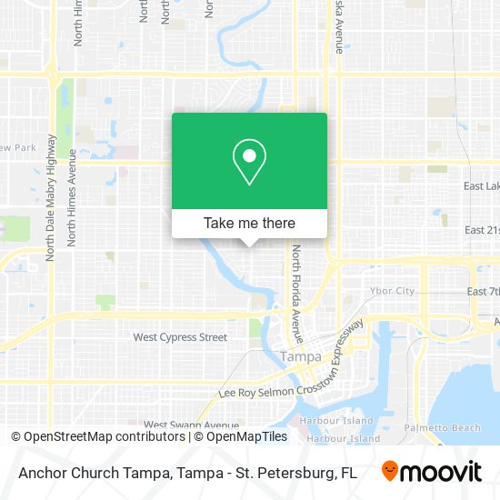 Mapa de Anchor Church Tampa