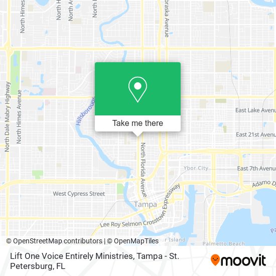 Mapa de Lift One Voice Entirely Ministries