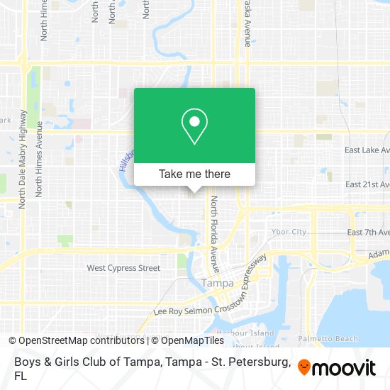 Mapa de Boys & Girls Club of Tampa