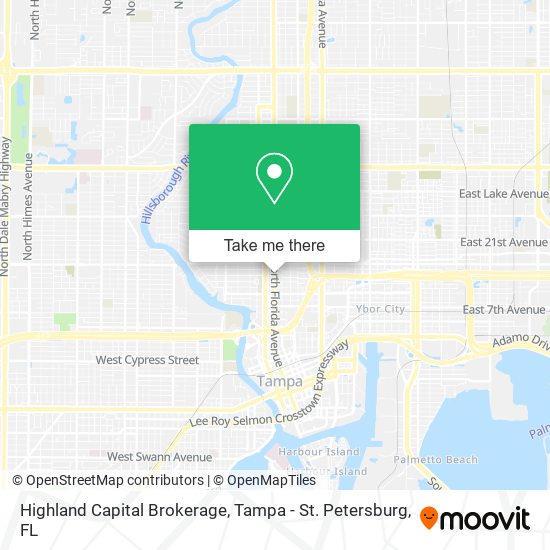 Mapa de Highland Capital Brokerage