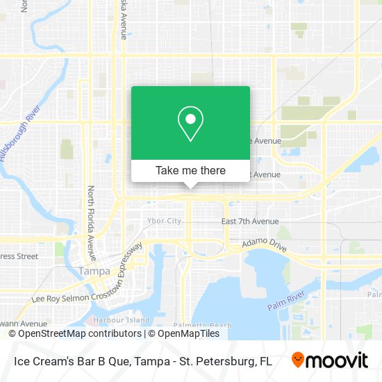 Mapa de Ice Cream's Bar B Que