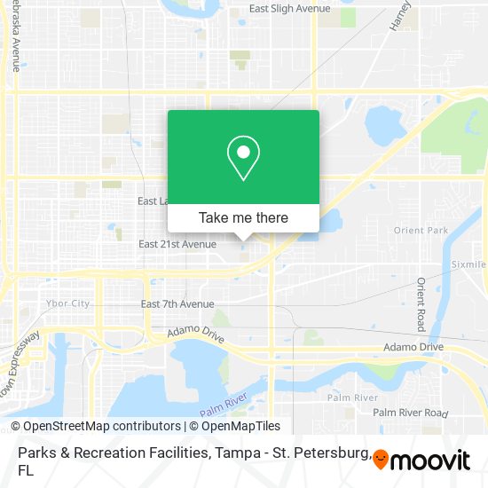 Parks & Recreation Facilities map