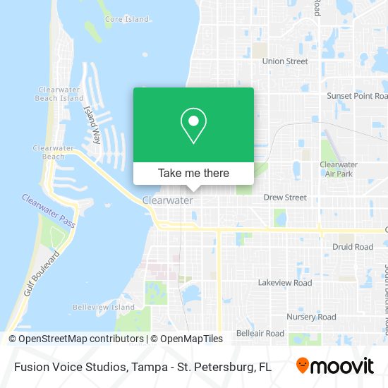 Fusion Voice Studios map