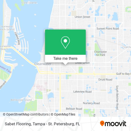 Sabet Flooring map