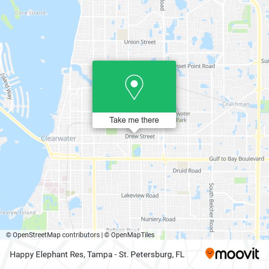 Happy Elephant Res map