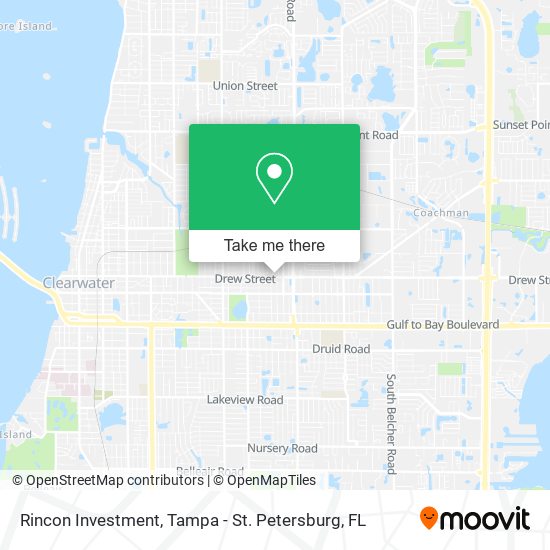 Mapa de Rincon Investment