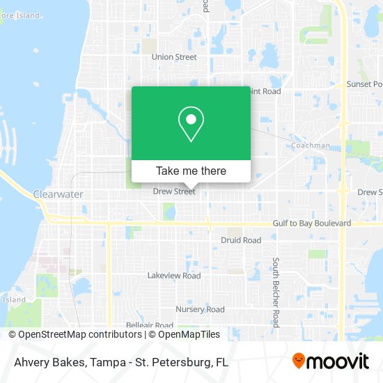 Ahvery Bakes map