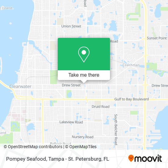 Pompey Seafood map