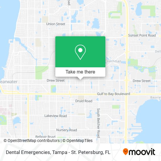 Mapa de Dental Emergencies