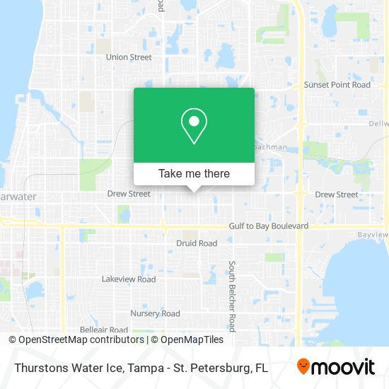 Thurstons Water Ice map