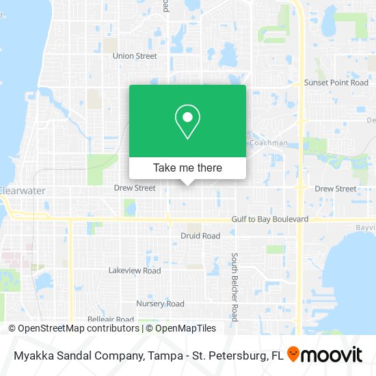 Myakka Sandal Company map