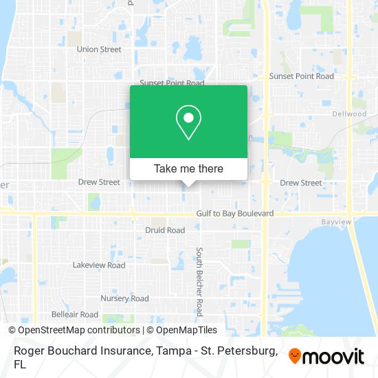 Roger Bouchard Insurance map