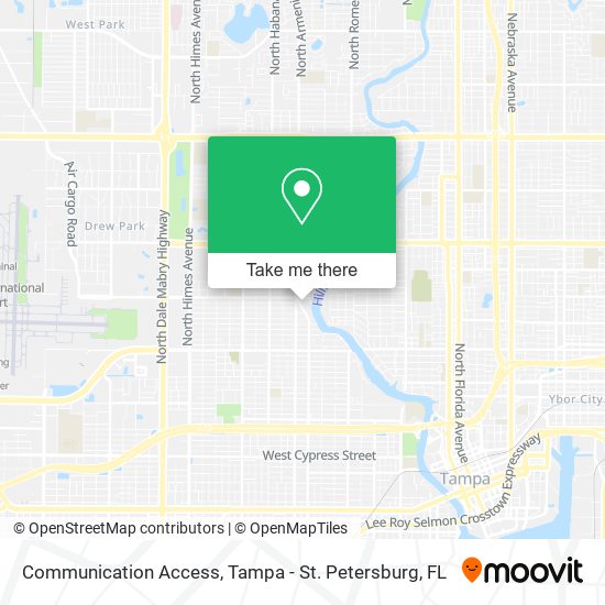 Mapa de Communication Access