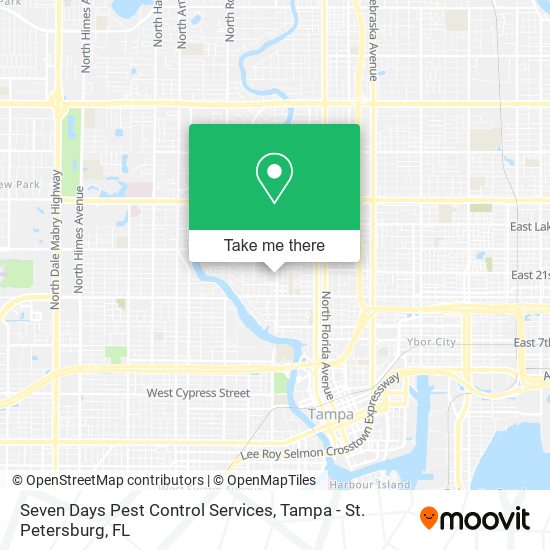 Seven Days Pest Control Services map