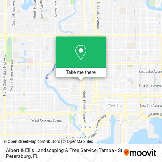 Mapa de Albert & Ellis Landscaping & Tree Service