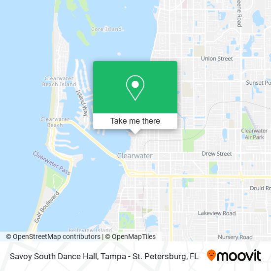 Savoy South Dance Hall map
