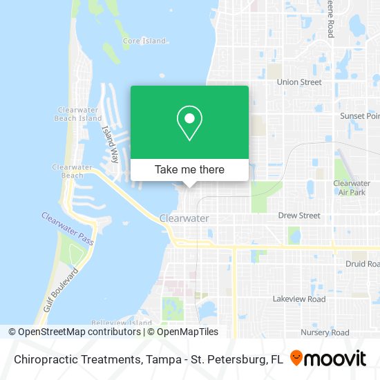 Mapa de Chiropractic Treatments