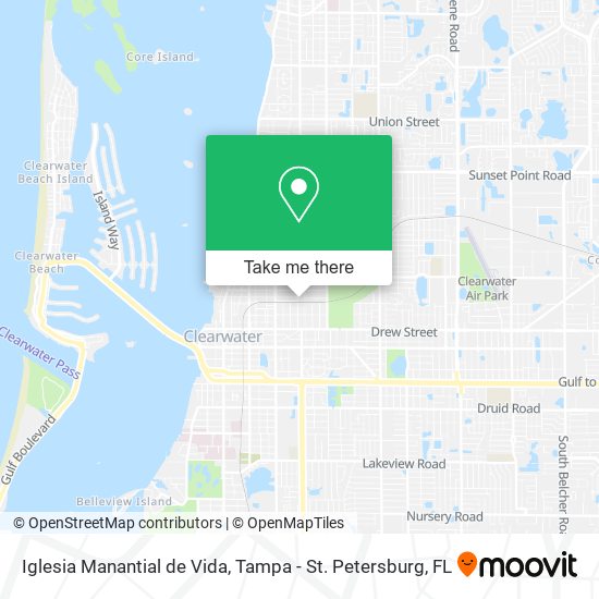 Mapa de Iglesia Manantial de Vida
