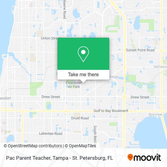 Pac Parent Teacher map