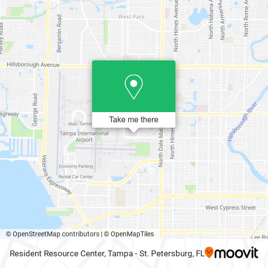 Resident Resource Center map