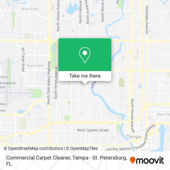 Commercial Carpet Cleaner map