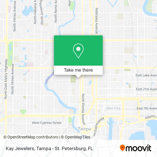 Kay Jewelers map